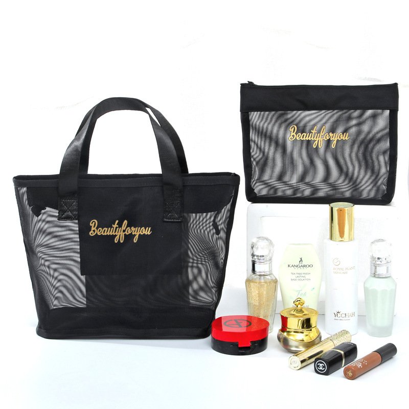 Large-Capacity Mesh Toiletry Bag - Image 2