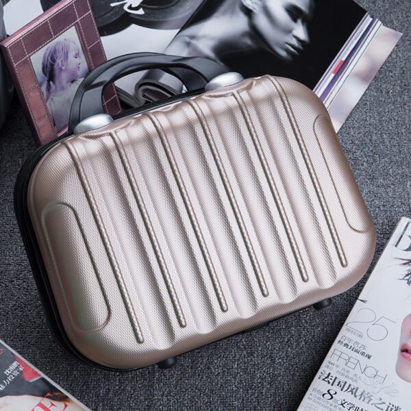 14-inch Portable Cosmetic Case Large Capacity Travel Toiletry Bag - Image 8