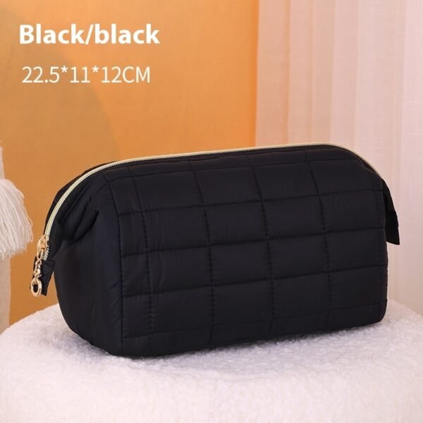 Large Capacity High Sense Hand Holding Cosmetic Travel Portable Toiletry Bag - Image 8