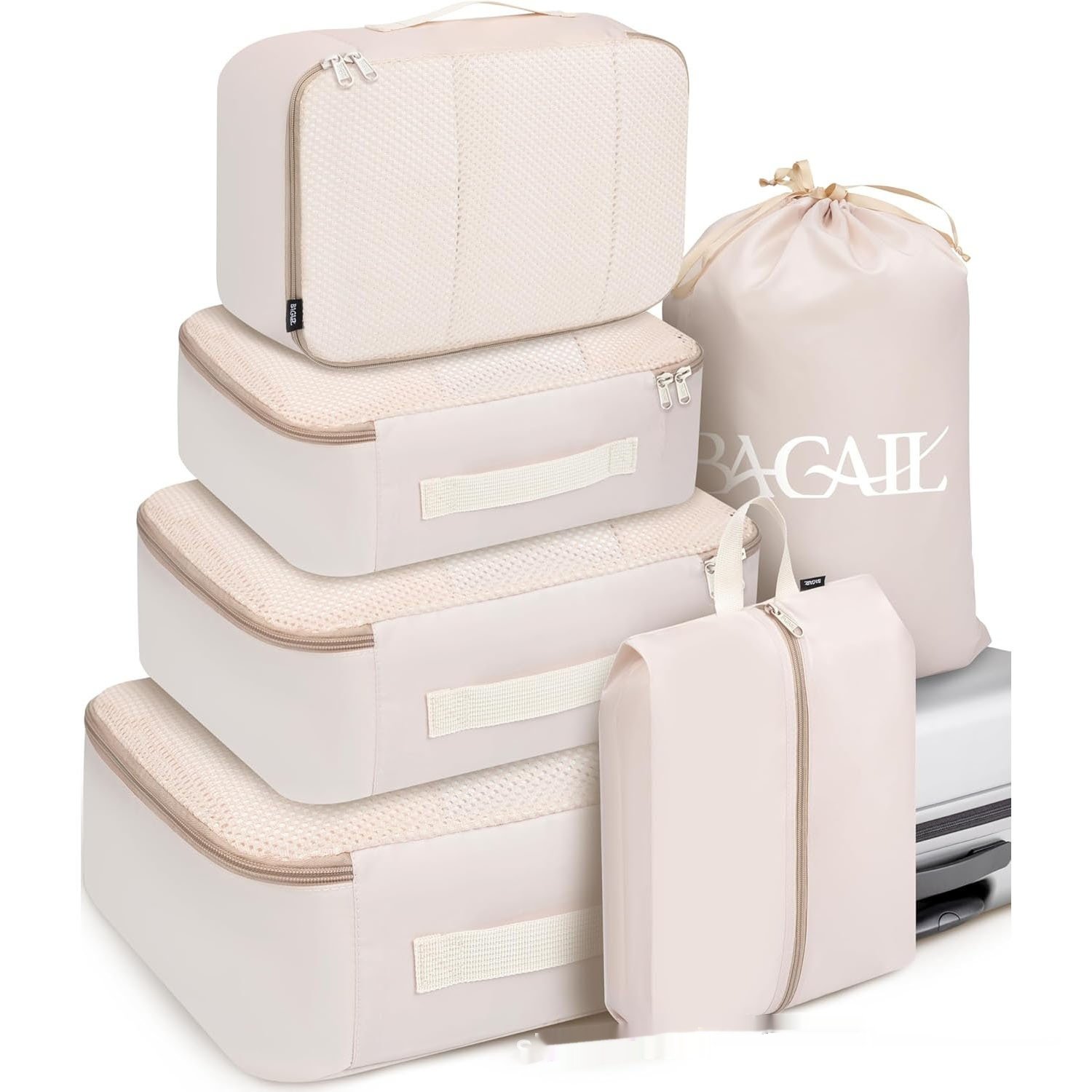 Cubic Eight-piece Set Travel Set Packing Bags Underwear