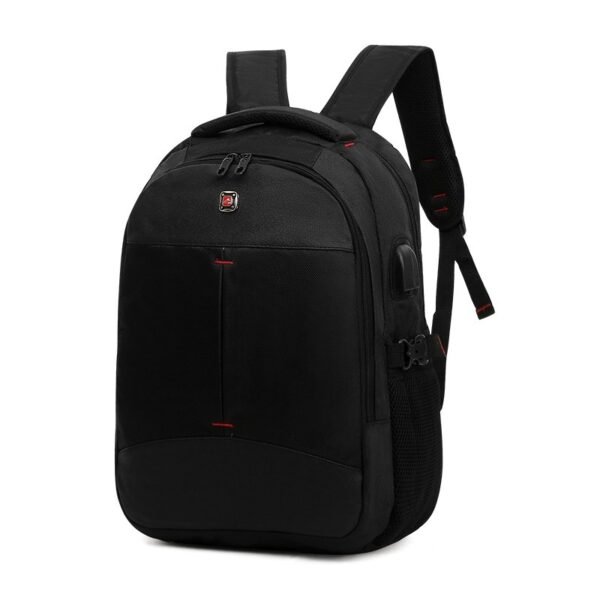 Backpack Men's Laptop Bag Usb Charging Men's Bag Oxford Cloth Waterproof Travel Backpack - Image 3