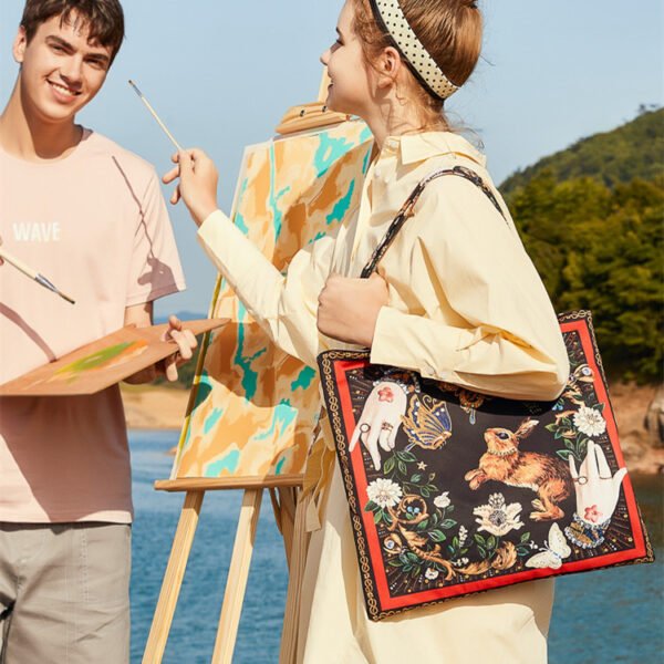 Women's Student Trendy Fashion Travel Shoulder Tote Bag