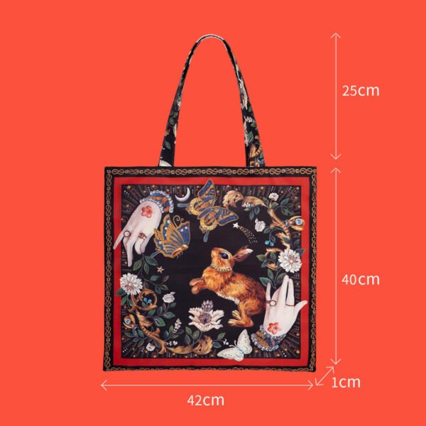 Women's Student Trendy Fashion Travel Shoulder Tote Bag - Image 3