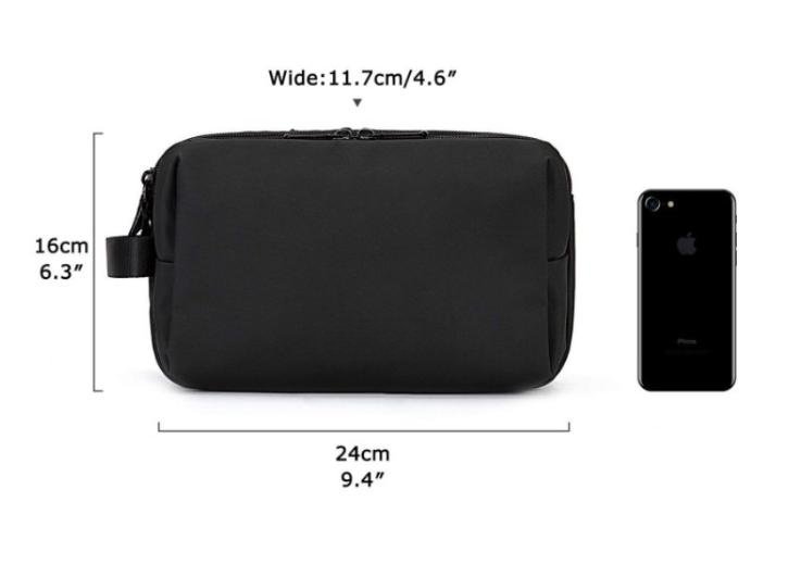 New Large Capacity Business Trip Toiletry Swimming Waterproof Cosmetic Bag - Image 6